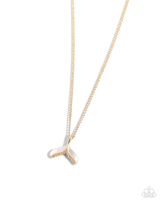Mermaid Masterpiece - Goldtone
